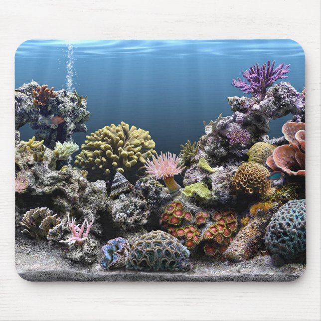 Aquarium Mouse Mat (Front)