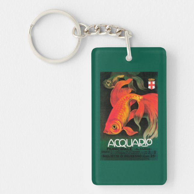 Aquarium & Municipal Park Promotional Poster Key Ring (Front)