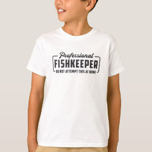 Aquarium Professional Fishkeeper Retro Aquarist T-Shirt