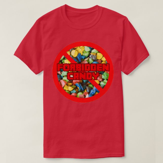 aquarium rock forbidden candy T-Shirt (Design Front)
