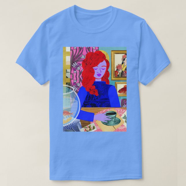 Aquarium Room T-Shirt (Design Front)