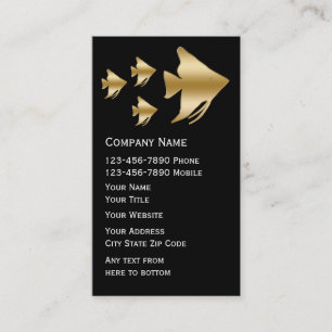 Aquarium Service Business Card