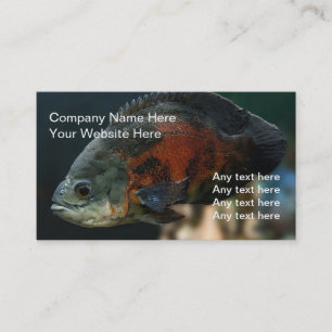 Aquarium Service Business Cards