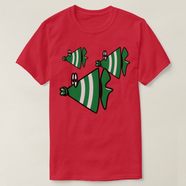 Aquarium swarm fish T-Shirt (Design Front)