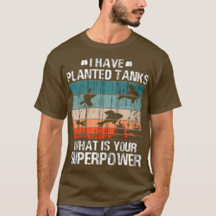 Aquarium Vintage Fish Aquasacping Retro Aquarist T-Shirt