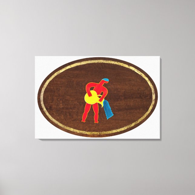 Aquarius 2008 canvas print (Front)