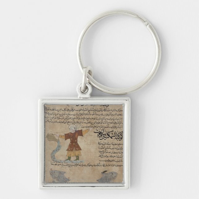 Aquarius and Pisces Key Ring (Front)