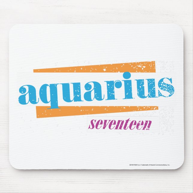 Aquarius Aqua Mouse Mat (Front)
