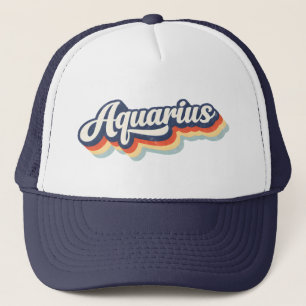 Aquarius Astrological Sign  Trucker Hat
