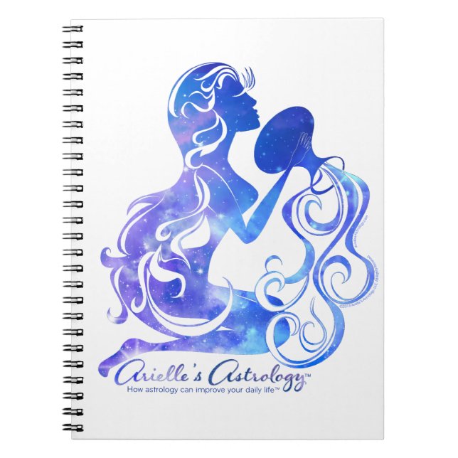 Aquarius Astrology Notebook (Front)