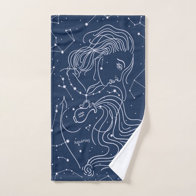 Aquarius Bath Towel Set (Hand Towel)