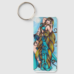 Aquarius Belly Dancer Key Ring