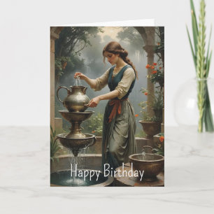 Aquarius Birthday  Card