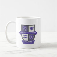 Aquarius Birthday Crest™ for February 1-18 Mug