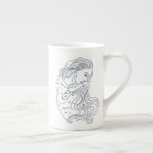 Aquarius Bone China Mug