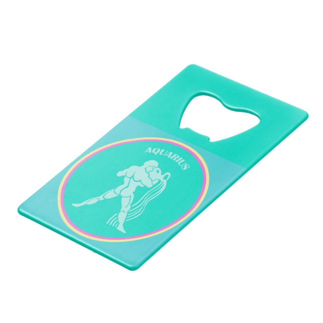 Aquarius Bottle Opener (Front Angled)
