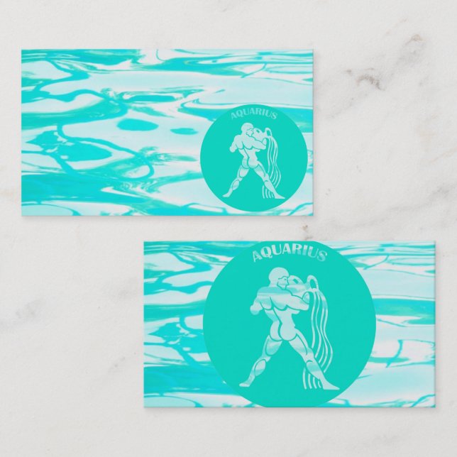 Aquarius Business Card (Front/Back)