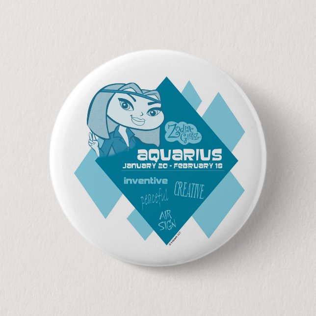 Aquarius Button (Front)