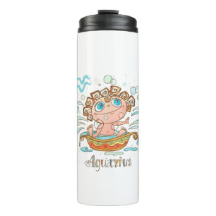 Aquarius Cartoon Baby Thermal Tumbler