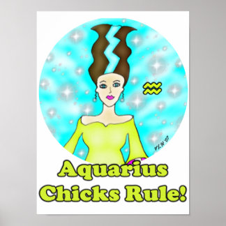 Aquarius Chicks Rule! Poster