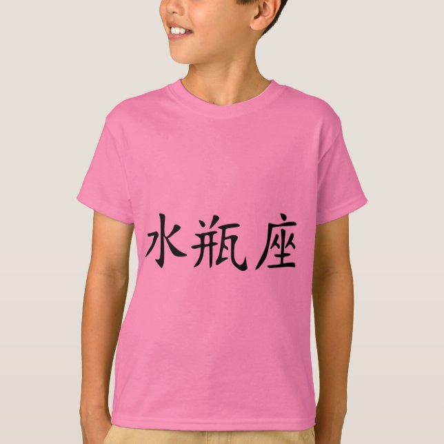 Aquarius - chinese T-Shirt (Front)