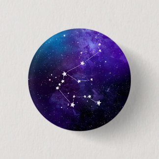 Aquarius Constellation Zodiac 3 Cm Round Badge