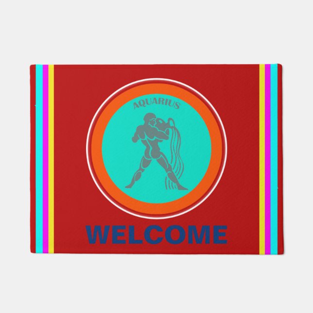 Aquarius Doormat (Front)