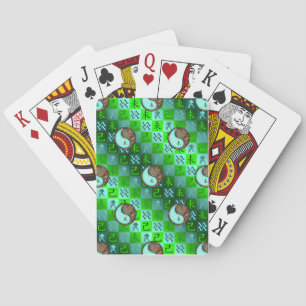 Aquarius & Earth Goat Playing Cards