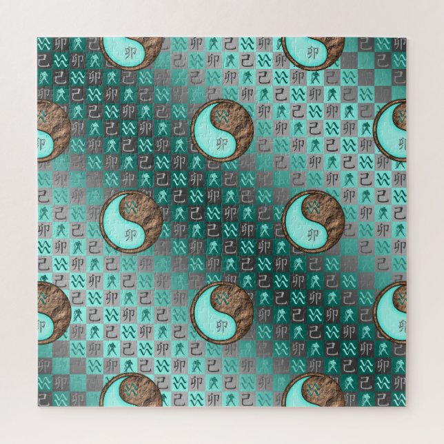 Aquarius & Earth Rabbit Jigsaw Puzzle (Vertical)