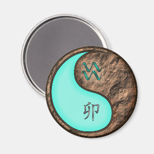 Aquarius & Earth Rabbit Magnet