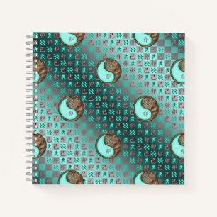 Aquarius & Earth Rabbit Notebook