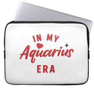 Aquarius era Laptop Case ,Aquarius birthday gift