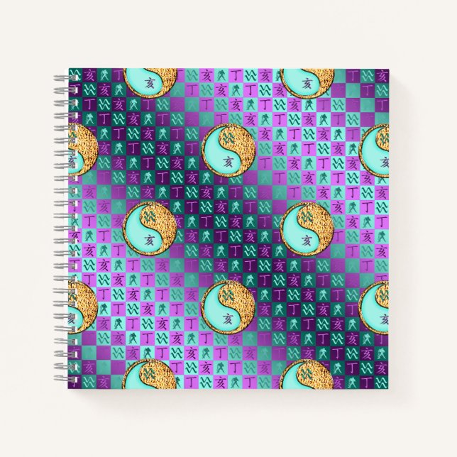 Aquarius & Fire Boar Notebook (Front)