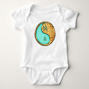 Aquarius & Fire Goat Baby Bodysuit