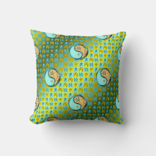 Aquarius & Fire Monkey Cushion