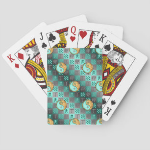 Aquarius & Fire Rabbit Playing Cards