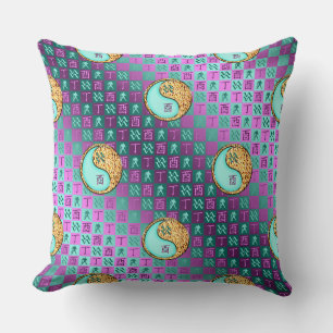 Aquarius & Fire Rooster Cushion