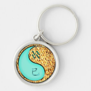 Aquarius & Fire Snake Key Ring