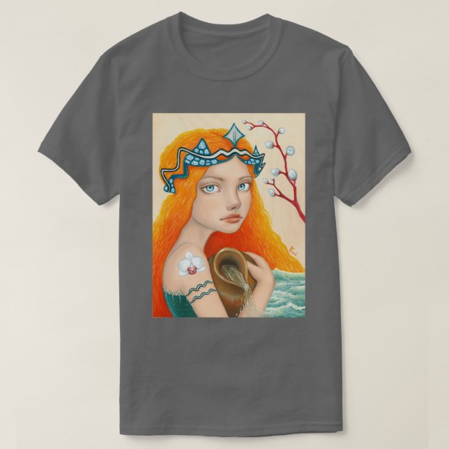 Aquarius Girl T-Shirt (Design Front)