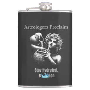 AQUARIUS HIP FLASK