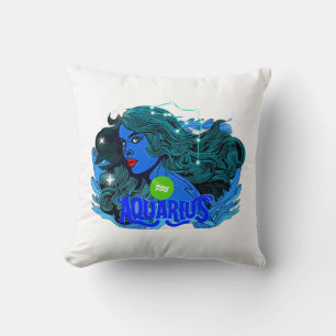Aquarius Horoscope Star Sign Cushion