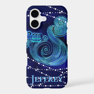 Aquarius in Dark Blue II