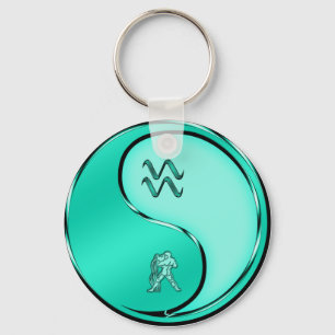 Aquarius Key Ring