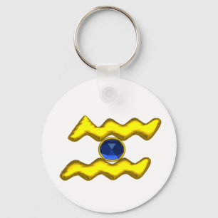 AQUARIUS KEY RING
