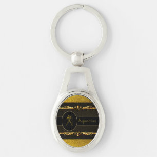 Aquarius Key Ring