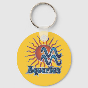 Aquarius Key Ring