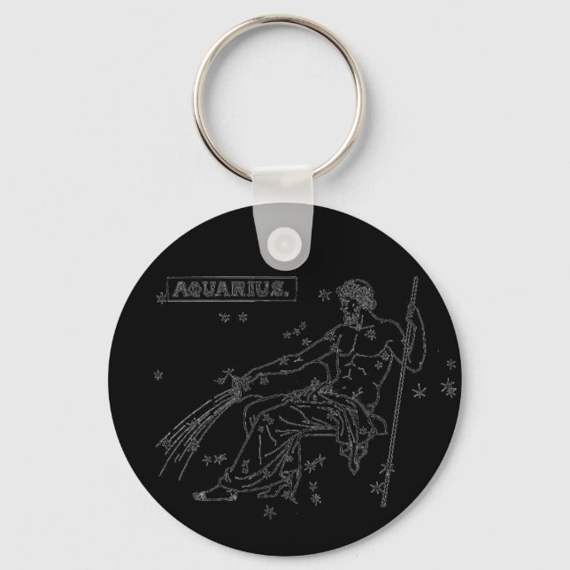 Aquarius  Keychain (Front)