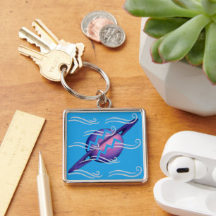 Aquarius Keychain