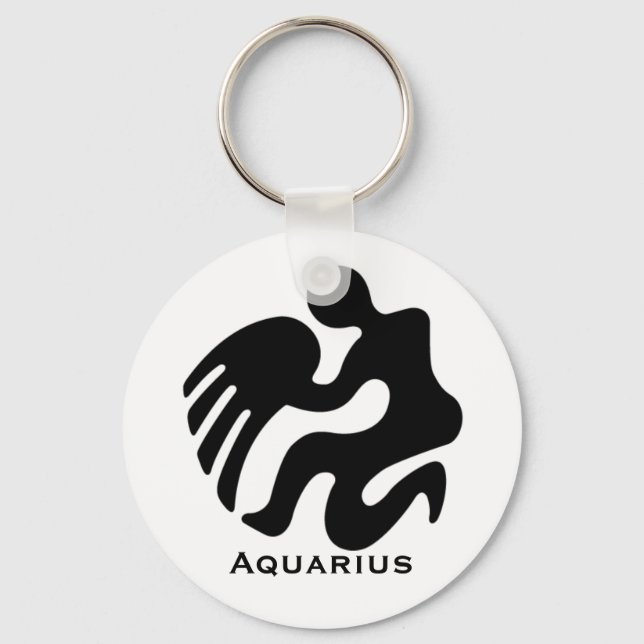 Aquarius Keychain (Front)