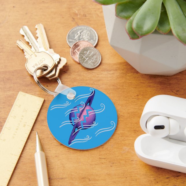 Aquarius Keychain (Desk)